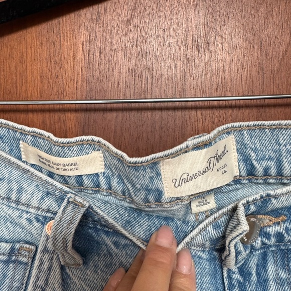 Universal Thread High Rise Easy Barrel Jeans - Picture 3 of 4